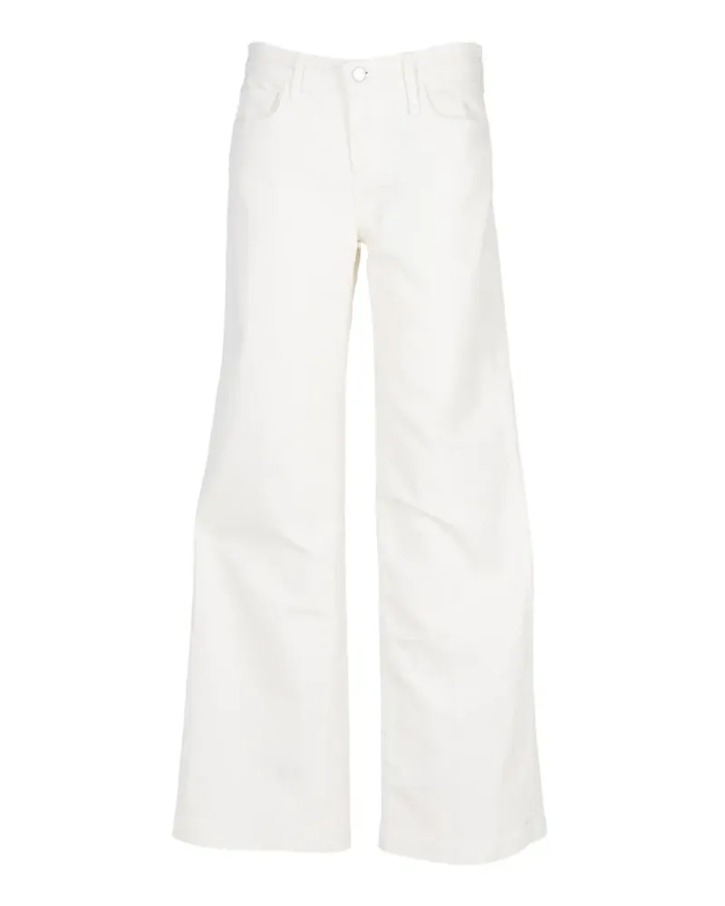 L'Agence Joanne Jeans mit weitem Bein - Weiß Weiß