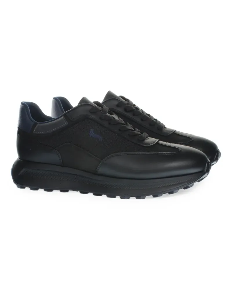 Harmont & Blaine Sneakers mit Kontrasteinsätzen - Schwarz Schwarz
