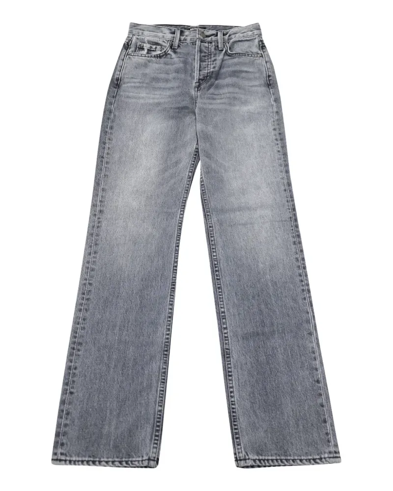 GRLFRND Mica Jeans mit geradem Bein - Grau Grau