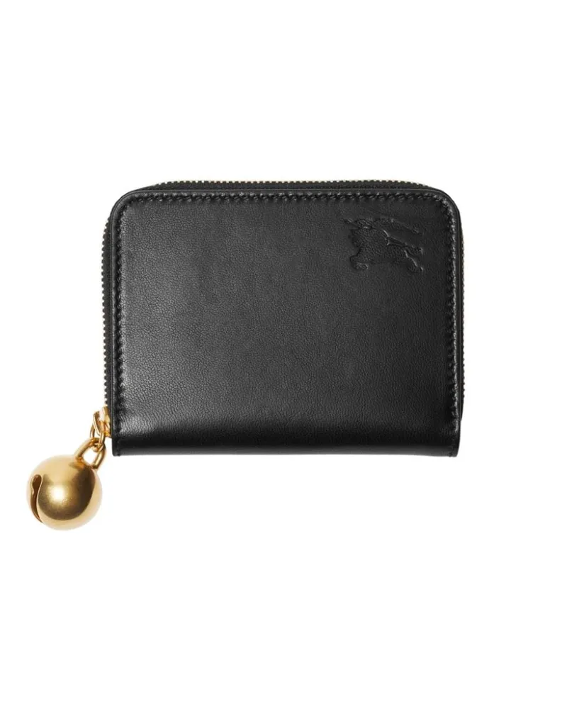 Burberry Portemonnaie mit Glockenanhänger - Schwarz Schwarz