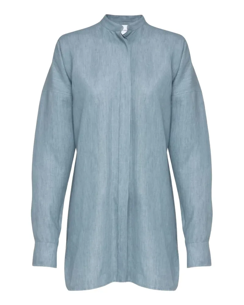 BONDI BORN Everywhere Hemd mit lockerem Schnitt - Blau Blau