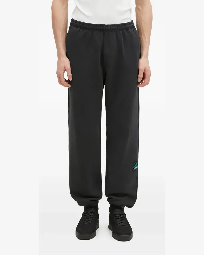adidas Jogginghose aus Baumwollstretch - Schwarz Schwarz