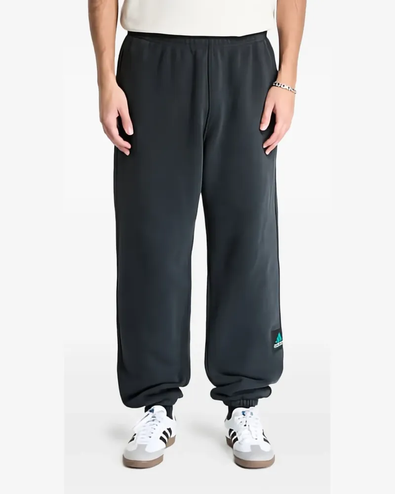 adidas Jogginghose aus Baumwollstretch - Schwarz Schwarz