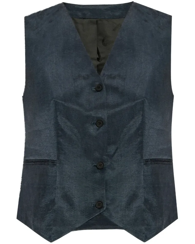 AllSaints Averie Weste - Blau Blau