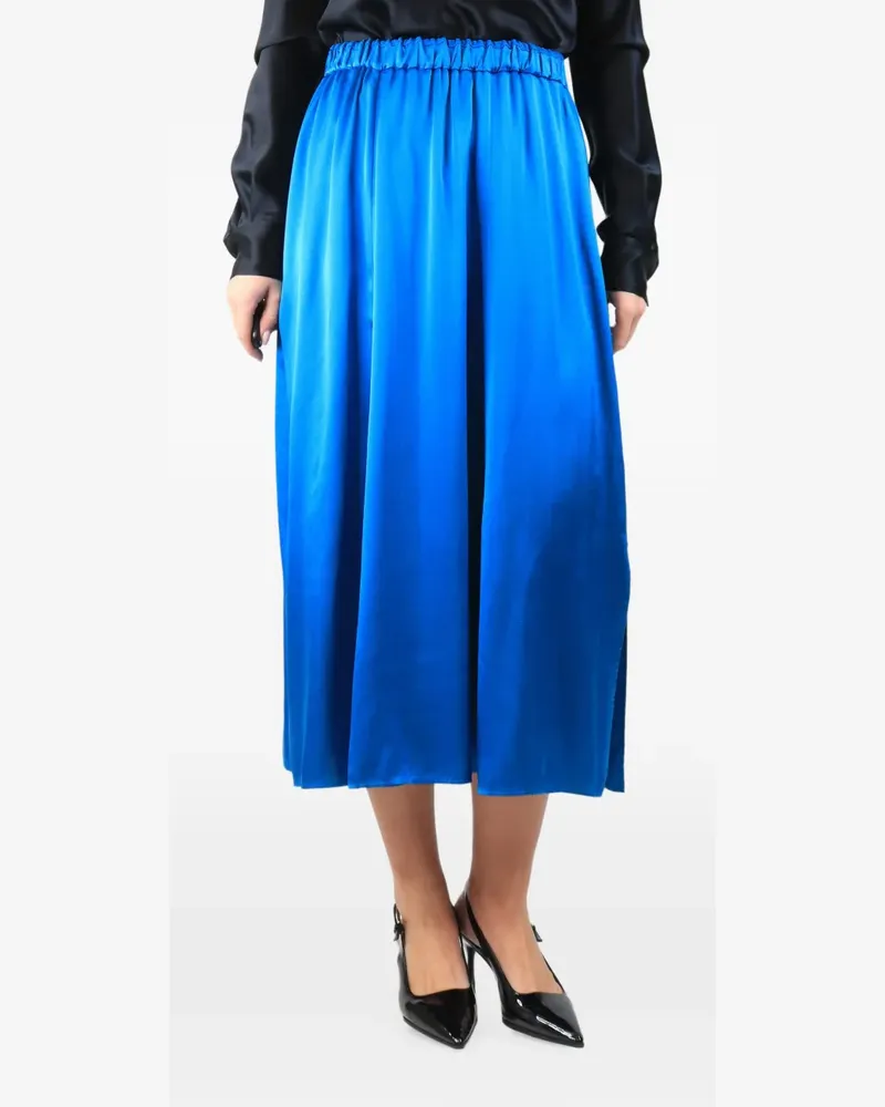 forte_forte elasticated midi skirt - Blau Blau
