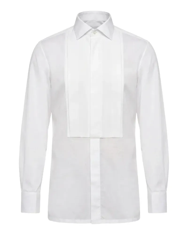 Givenchy tuxedo hidden-placket shirt - Weiß Weiß