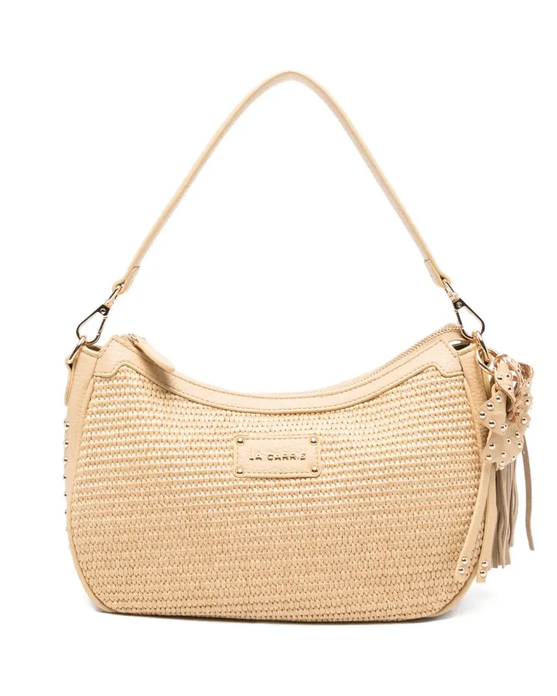 LA CARRIE La Plage shoulder bag - Nude Nude