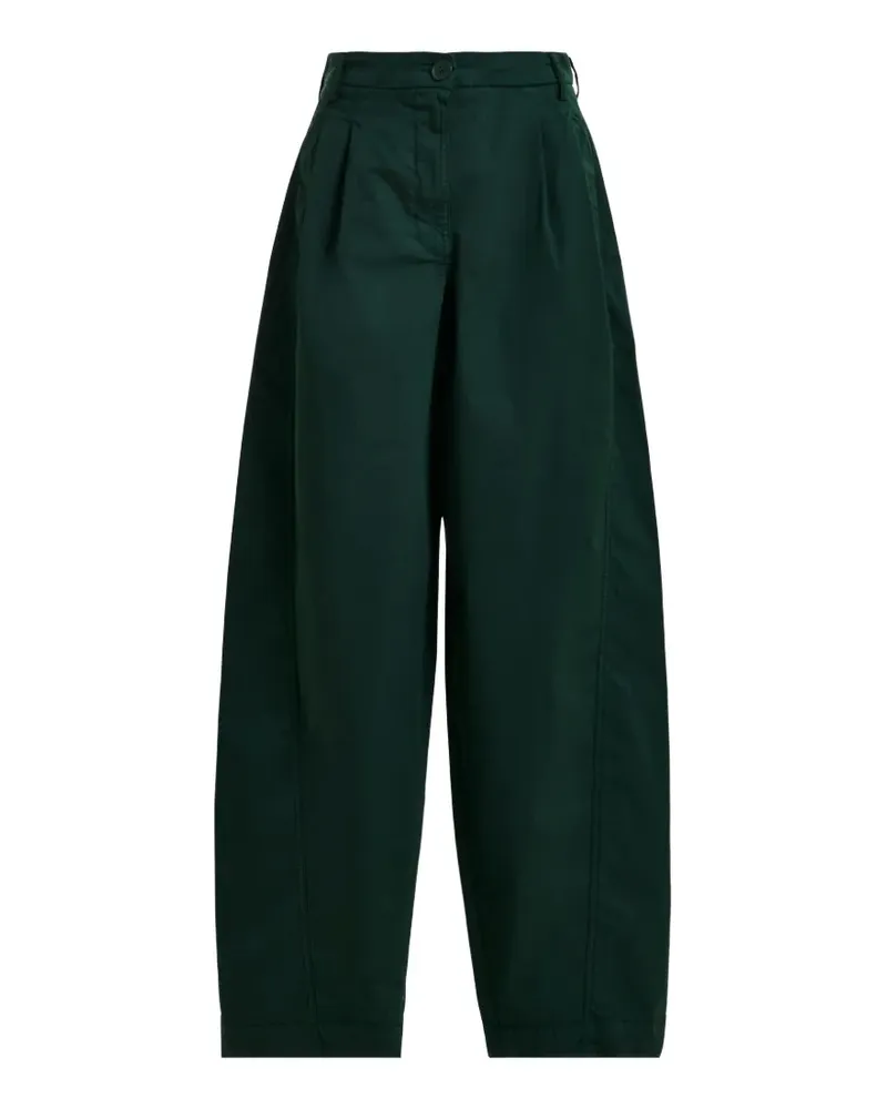Essentiel Tapered-Hose mit verdrehten Nähten - Grün Grün