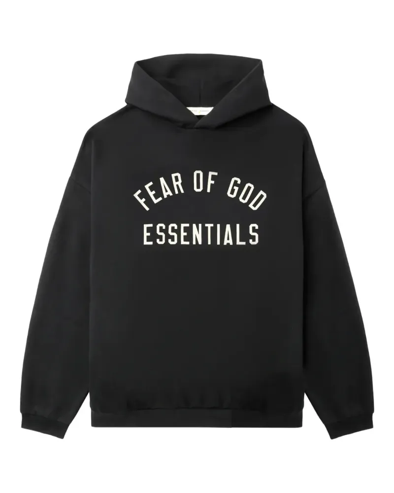 Fear of God Hoodie mit Logo - Schwarz Schwarz