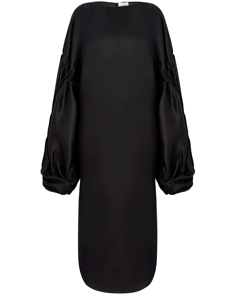 KHAITE Zelma Maxikleid aus Seide - Schwarz Schwarz