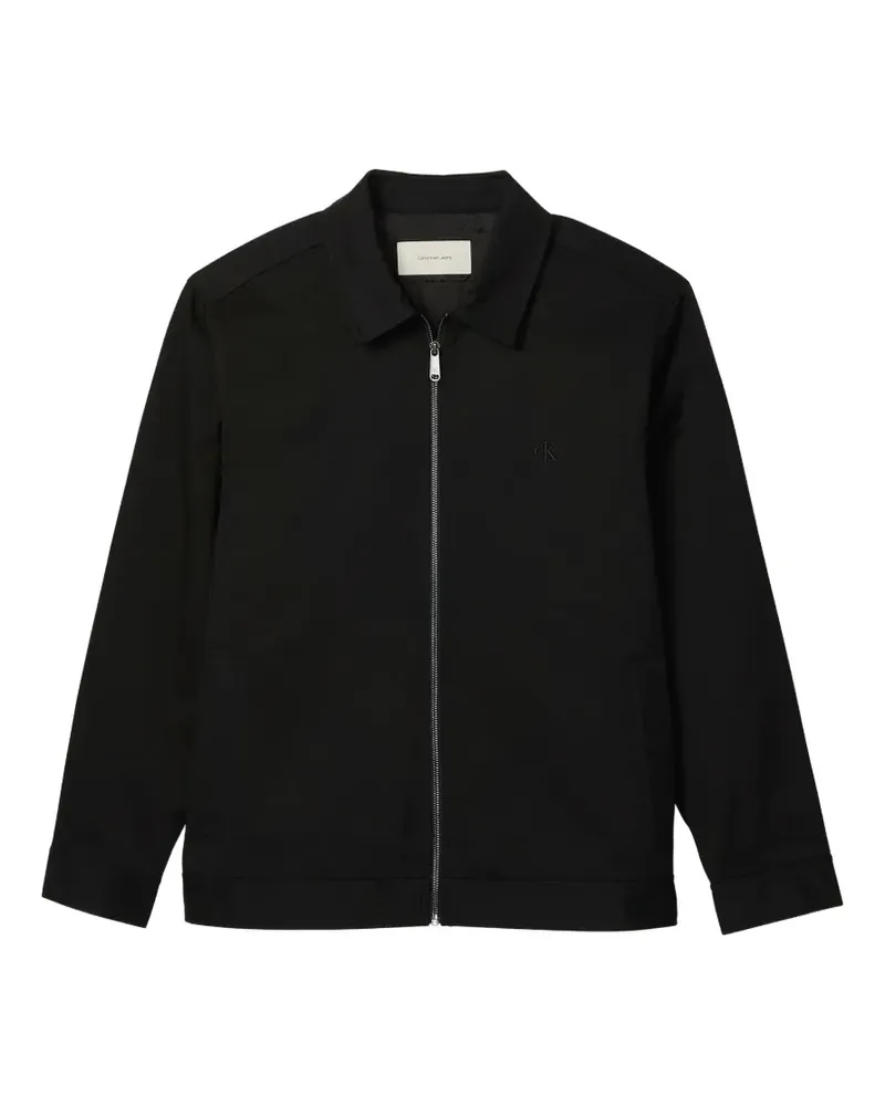 Calvin Klein full-zip jacket - Schwarz Schwarz