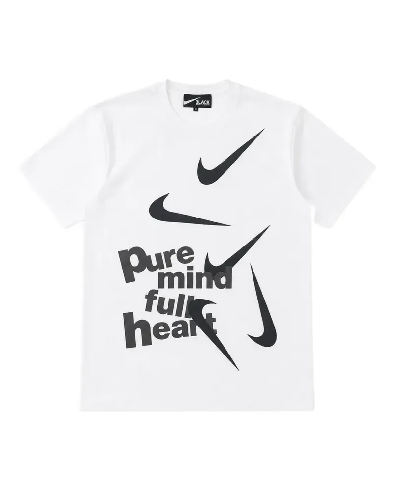 Comme des Garçons x Nike graphic-print T-shirt - Weiß Weiß