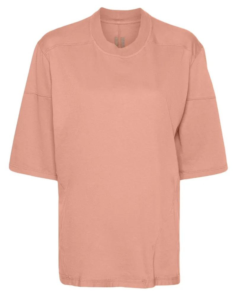 DRKSHDW by Rick Owens Walrus T-Shirt aus Bio-Baumwolle Rosa