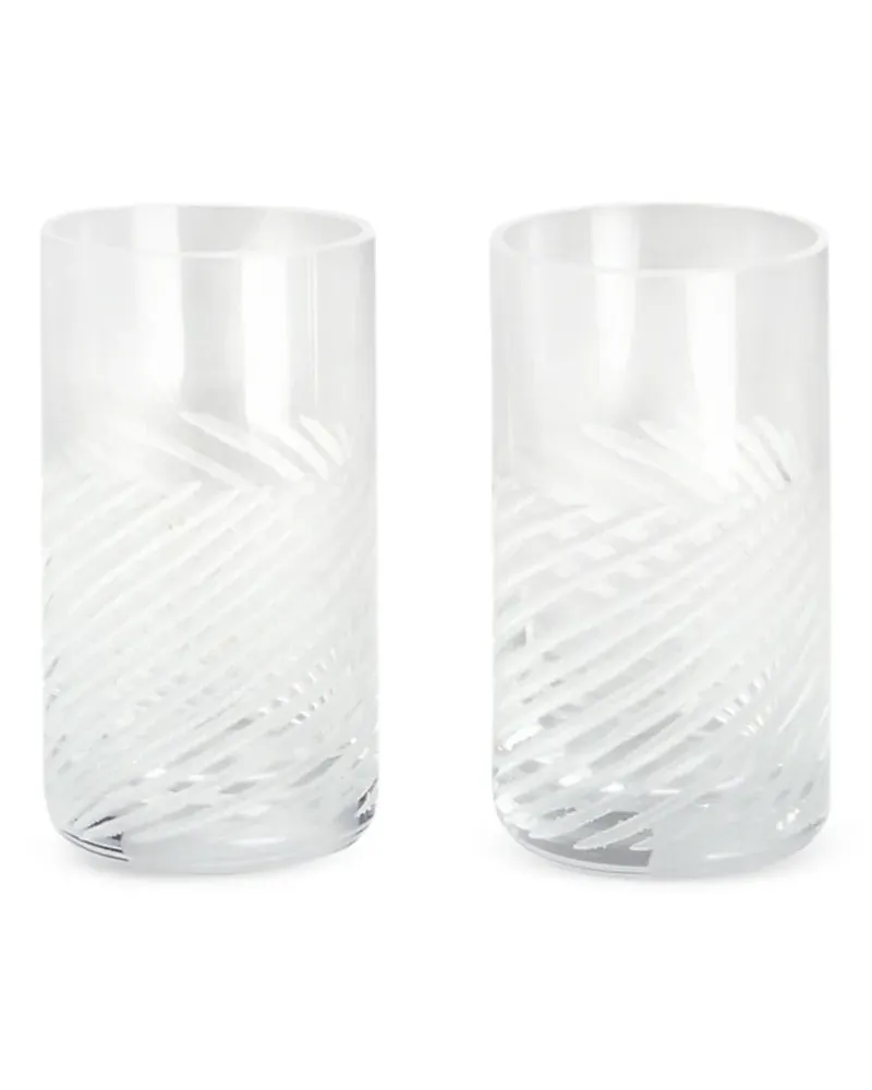 Brunello Cucinelli Amaro Muranoglas - Weiß Weiß