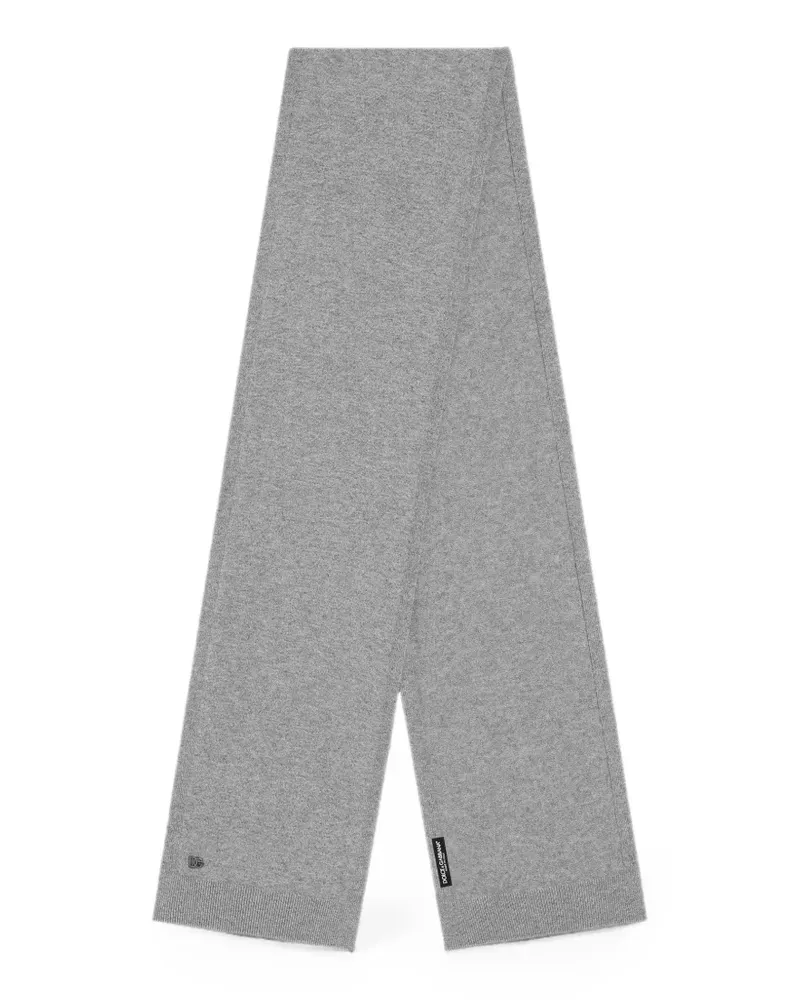 Dolce & Gabbana Schal aus Kaschmir - Grau Grau