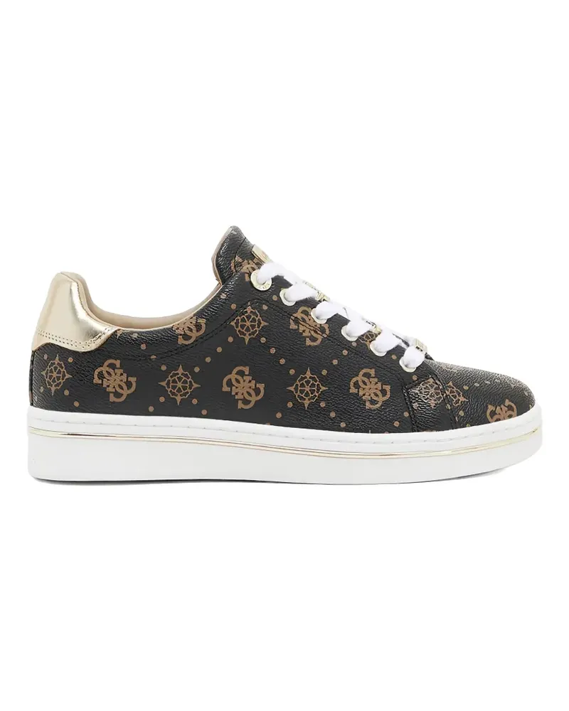 Guess Sneakers mit runder Kappe - Schwarz Schwarz