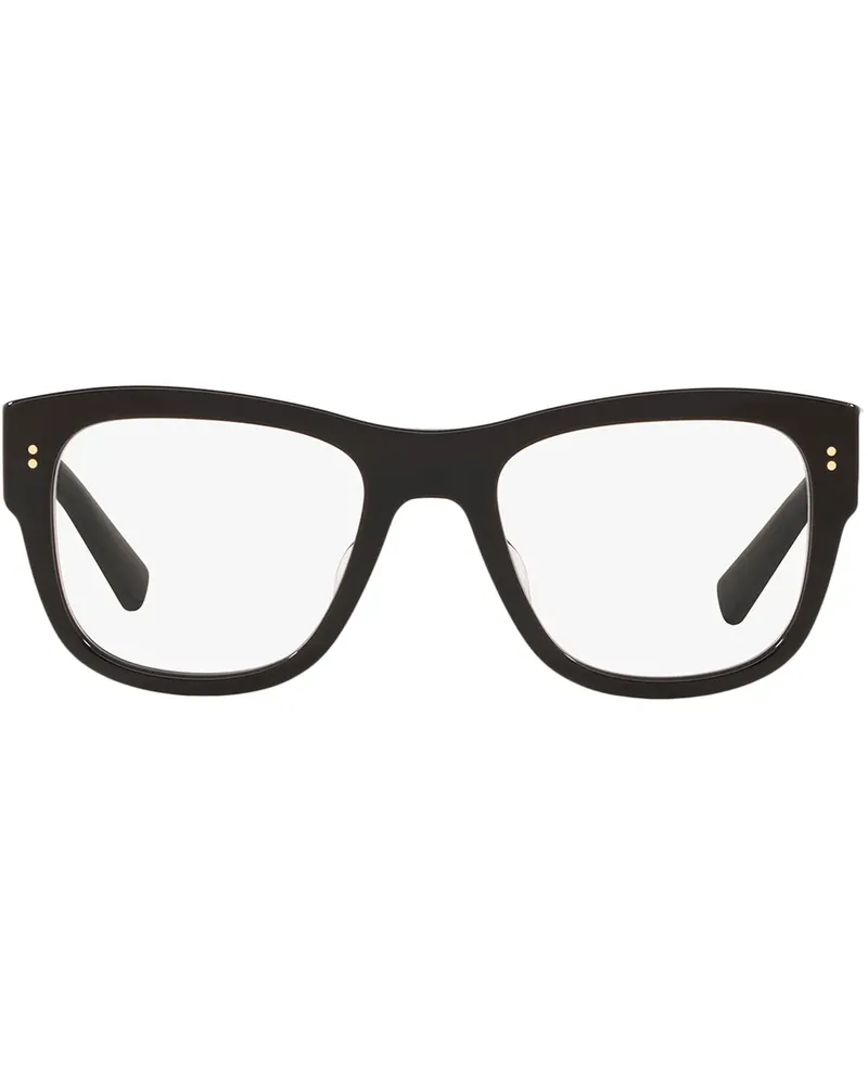Dolce & Gabbana Brille mit eckigem Gestell - Schwarz Schwarz