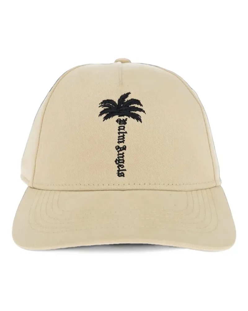 Palm Angels Baseballkappe mit Baum-Stickerei - Nude Nude