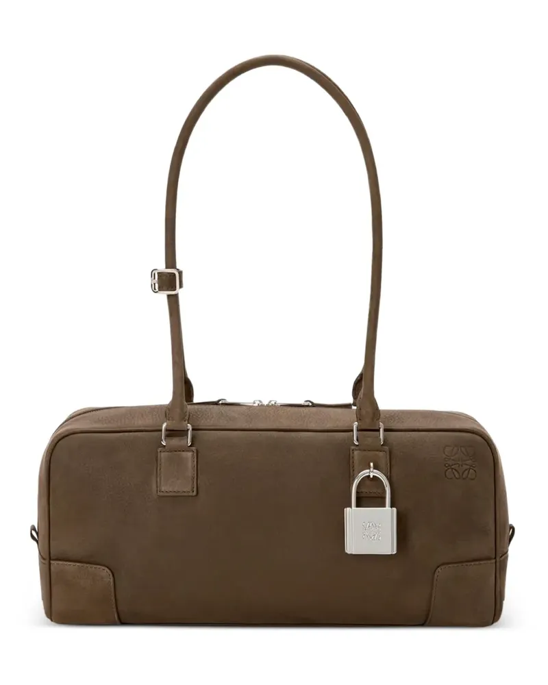 Loewe Amazona 31 Schloss-Tote Bag - Braun Braun