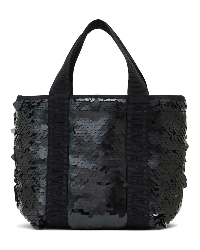Undercover sequin-embellished tote bag - Schwarz Schwarz
