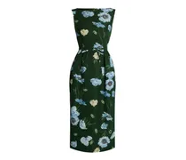 floral-print Belle Époque dress - Grün