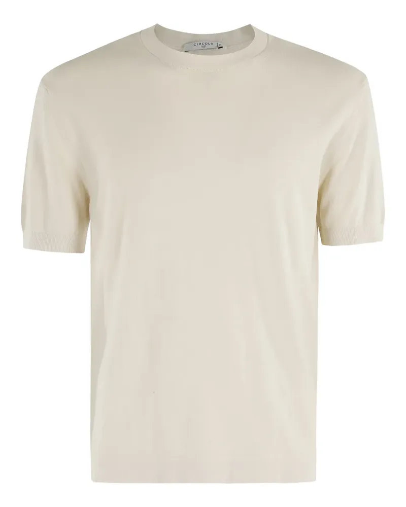 CIRCOLO 1901 T-Shirt aus Baumwolle - Nude Nude