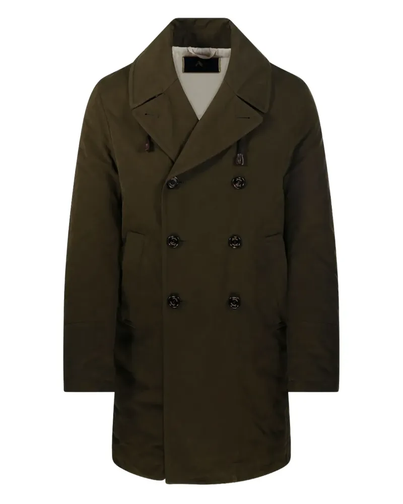 Sealup double-breasted trench coat - Grün Grün