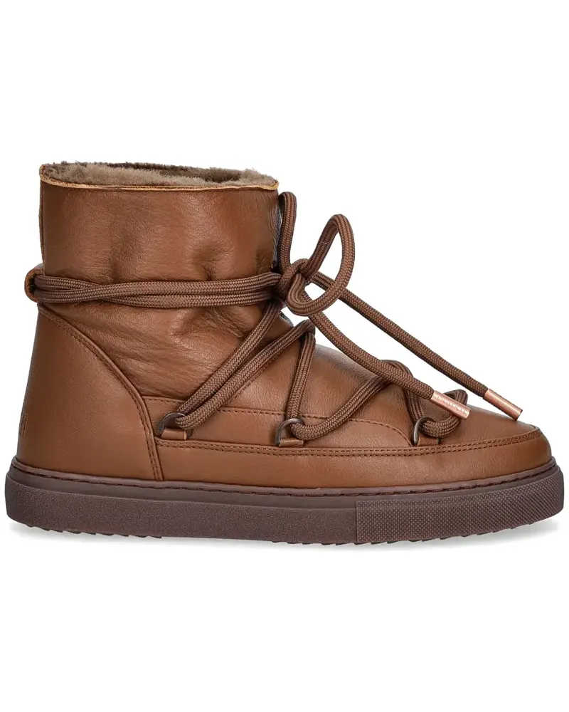 INUIKII Schnürstiefel aus Leder - Braun Braun