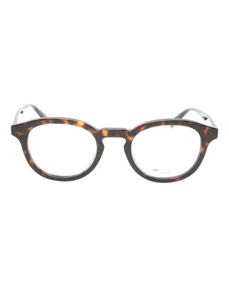 Saint Laurent round-frame glasses - Braun Braun