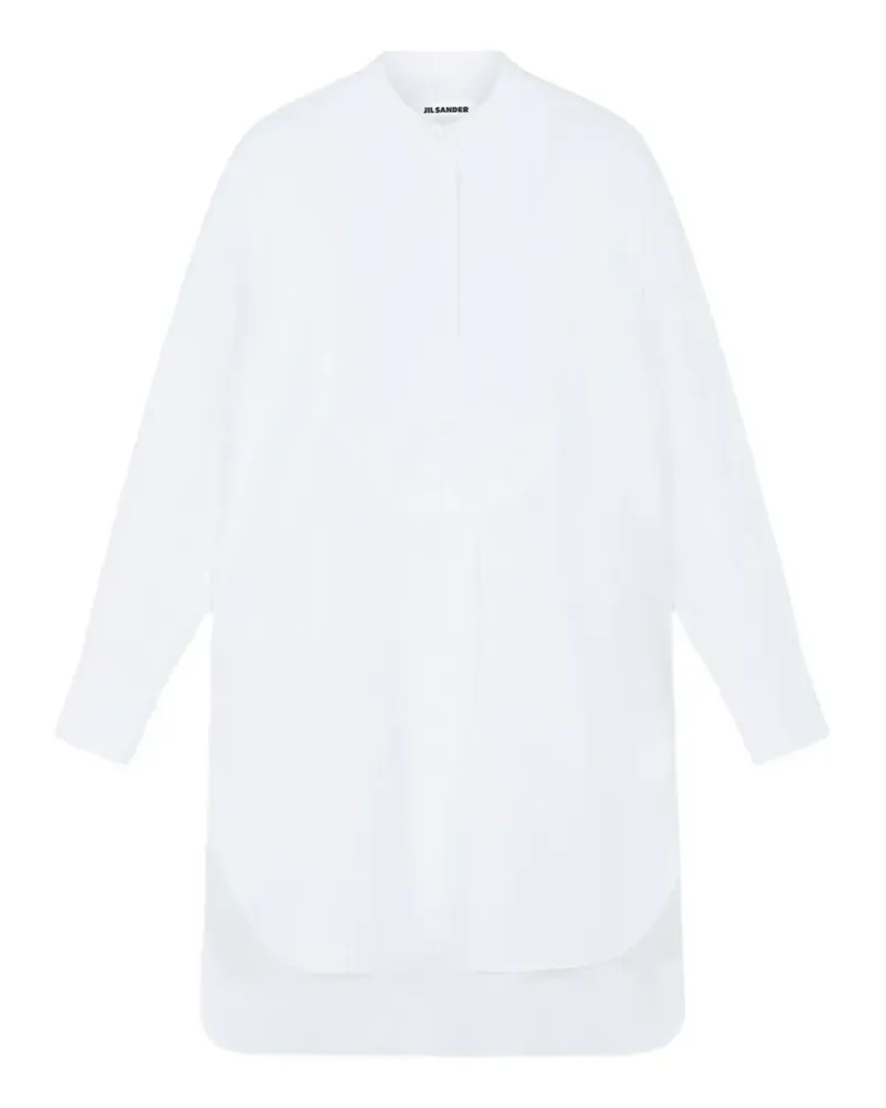 Jil Sander long-sleeve cotton shirt - Weiß Weiß