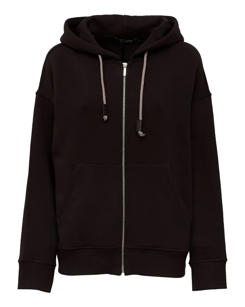 Max Mara Max Mara Kapuzenjacke mit Reißverschluss - Braun Braun