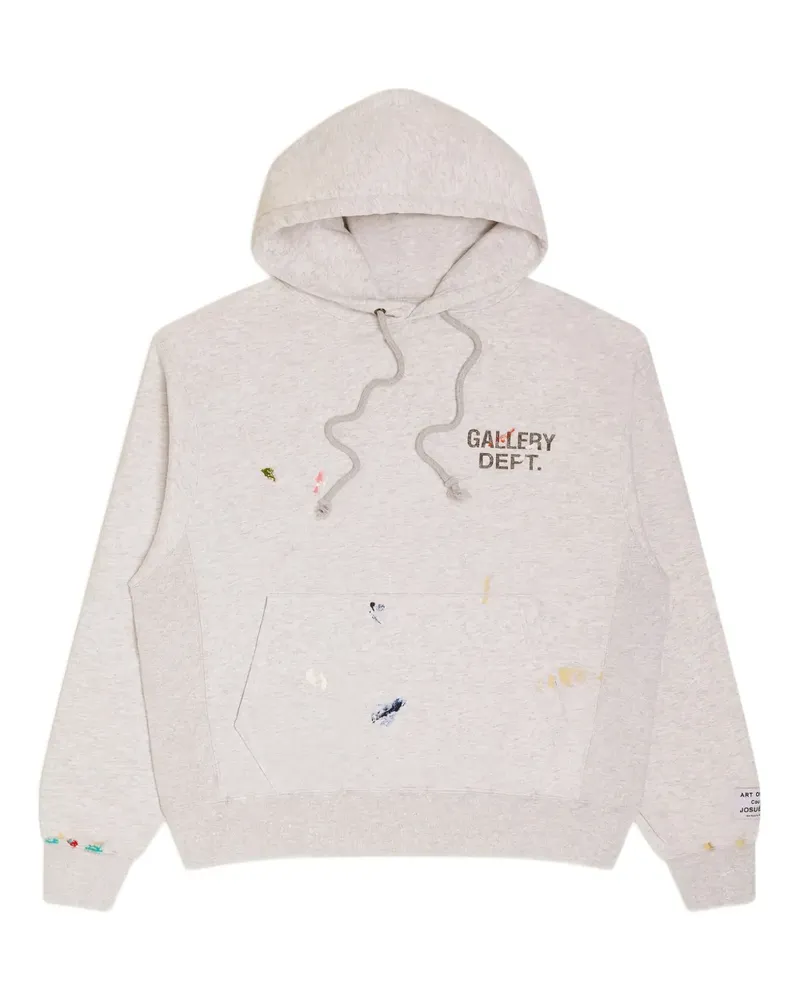 GALLERY DEPT. Hoodie mit Logo-Print - Grau Grau