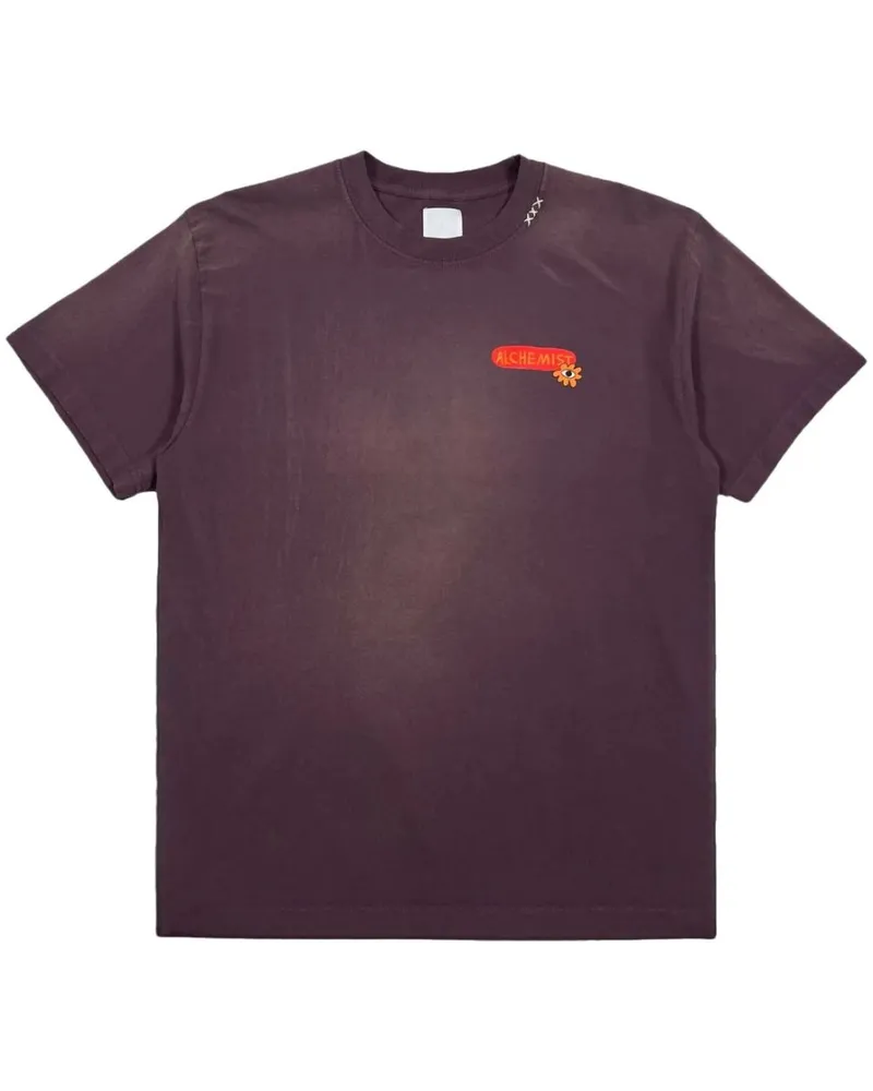 alchemist All-Seeing Cactus T-Shirt - Violett Violett
