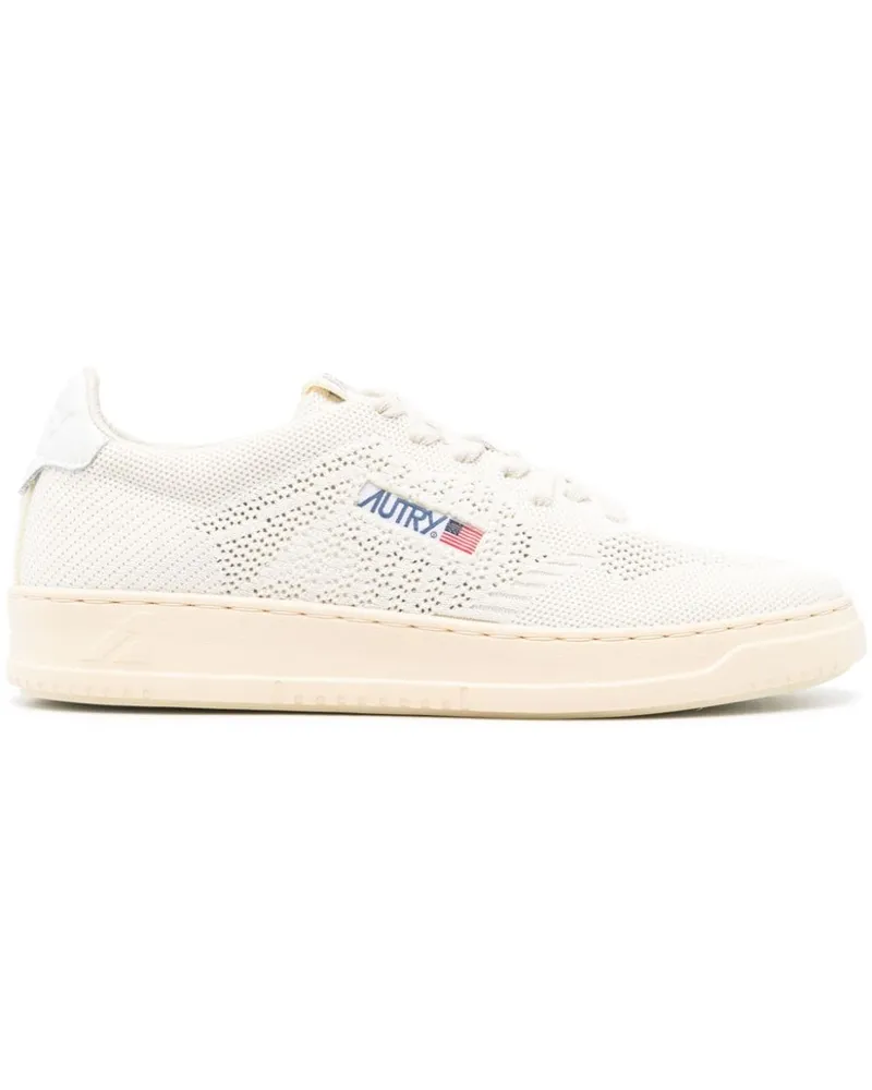 AUTRY Easeknit Sneakers mit Schnürung - Weiß Weiß
