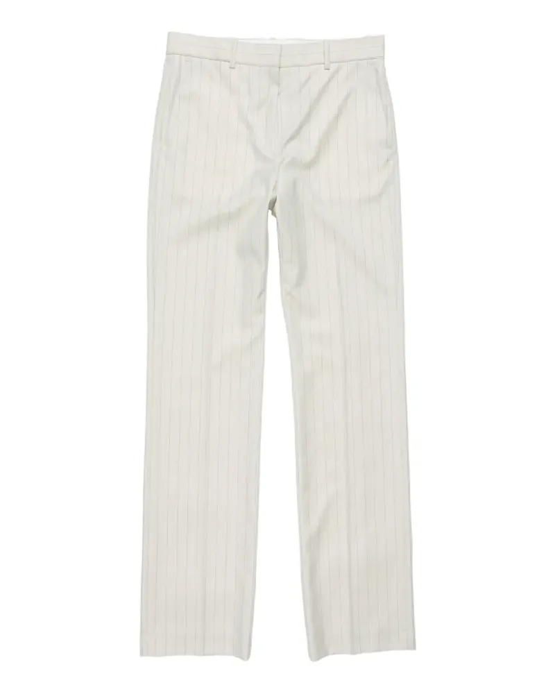 Acne Studios wool pinstripe trousers - Nude Nude