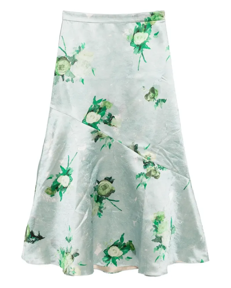 Erdem Asymmetrischer Rock - Grün Grün