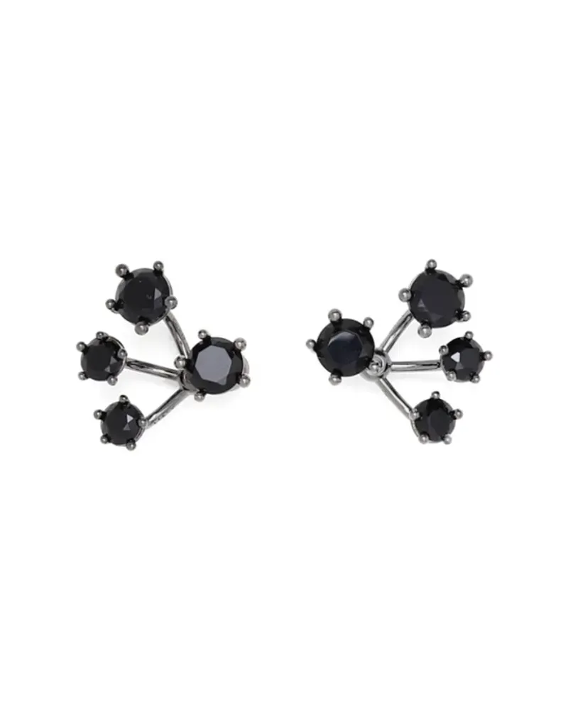 PANCONESI Spiralförmige Ohrringe - Silber Silber