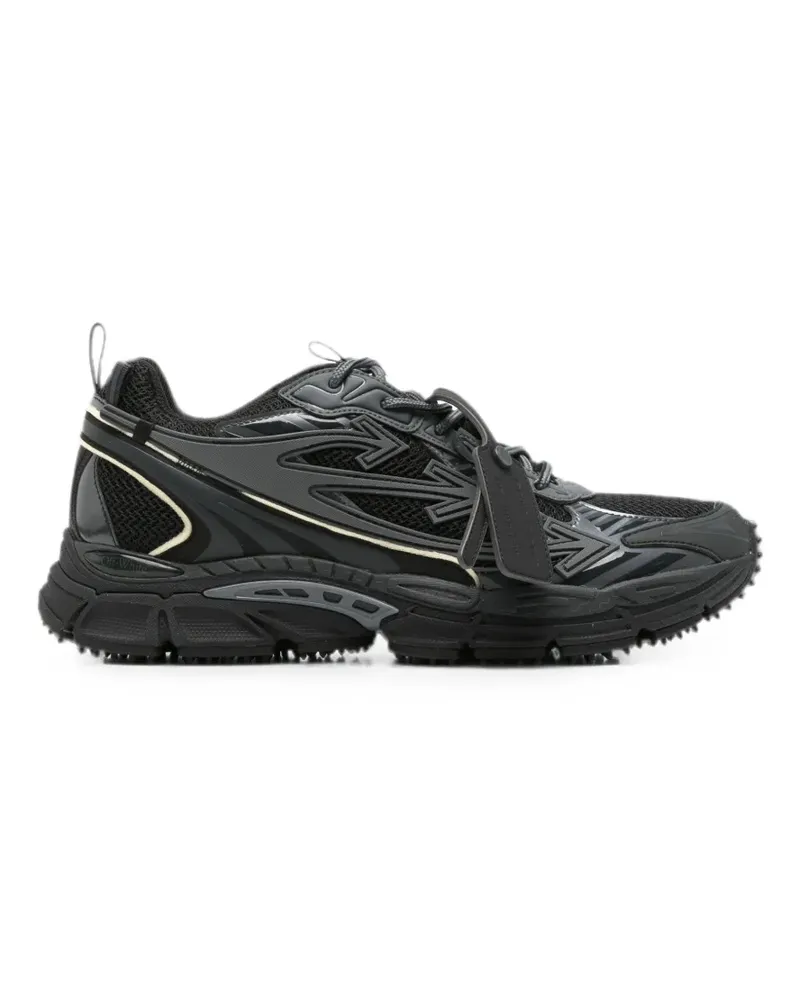 OFF-WHITE Be Right Back panelled sneakers - Schwarz Schwarz