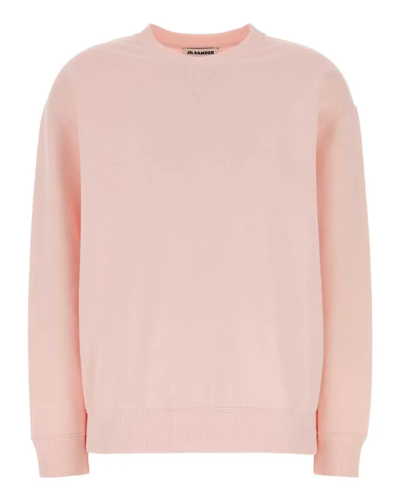 Jil Sander Sweatshirt mit Rundhalsausschnitt - Rosa Rosa