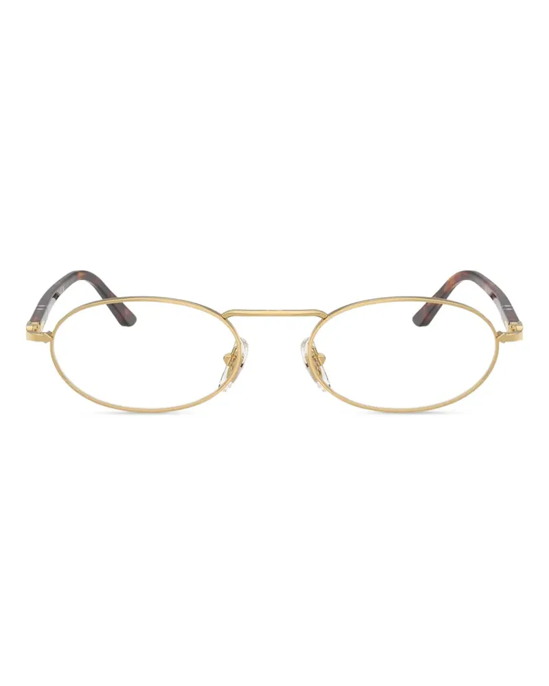 Persol oval-frame glasses - Gold Gold