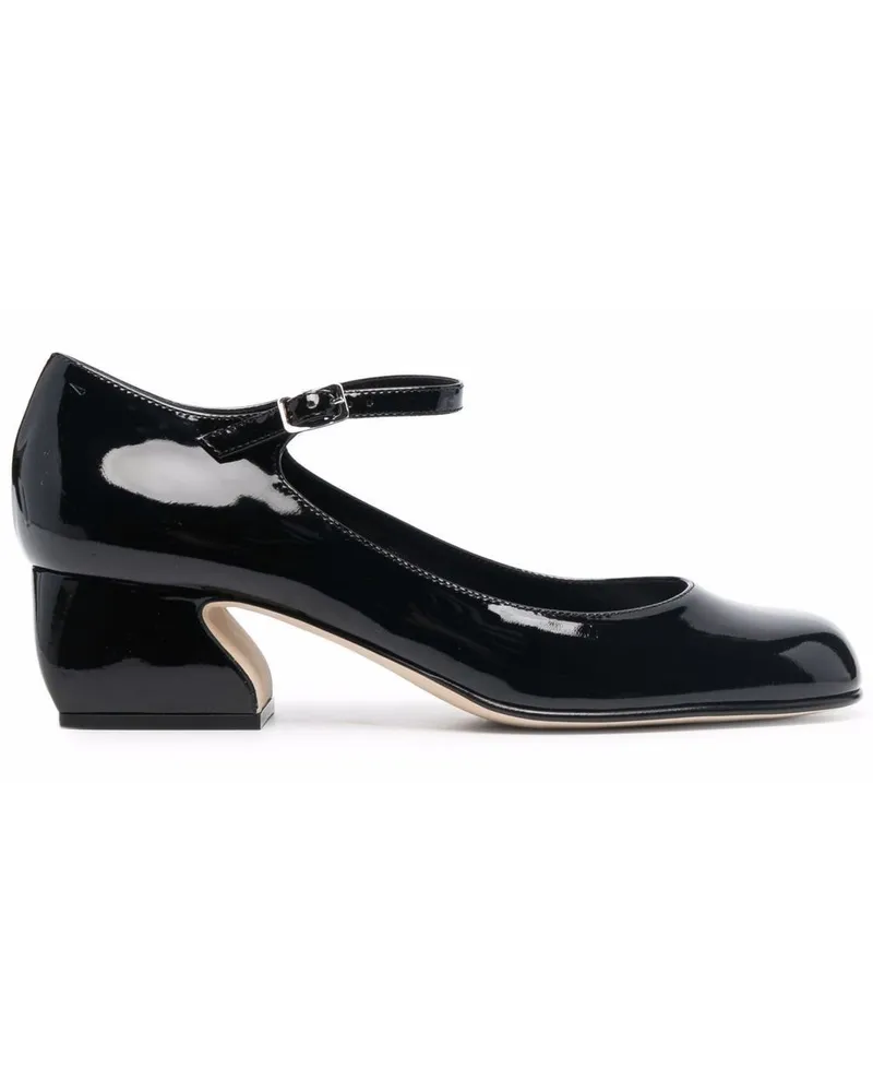 Sergio Rossi Pumps mit Schnallenriemen - Schwarz Schwarz
