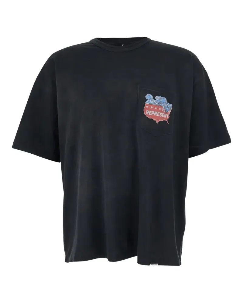 REPRESENT graphic-print T-shirt - Schwarz Schwarz