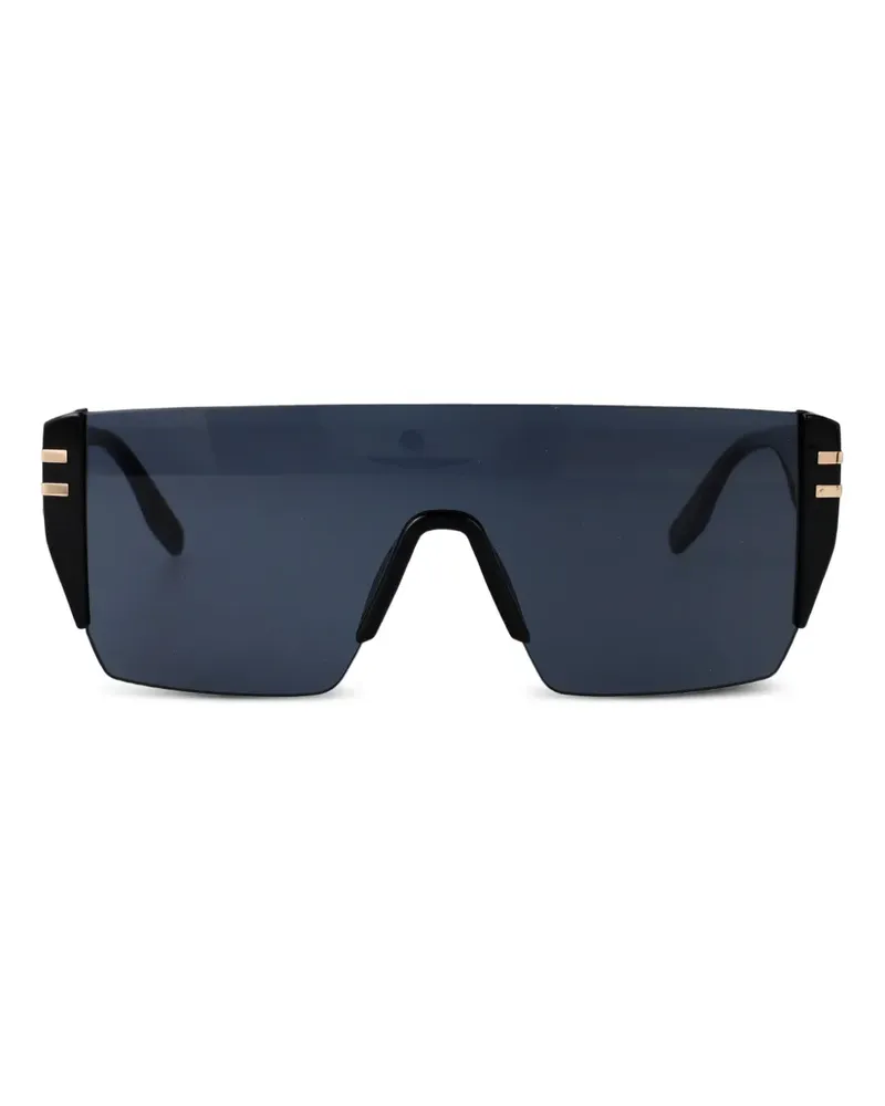 Marc Jacobs Sonnenbrille mit Oversized-Gestell - Schwarz Schwarz