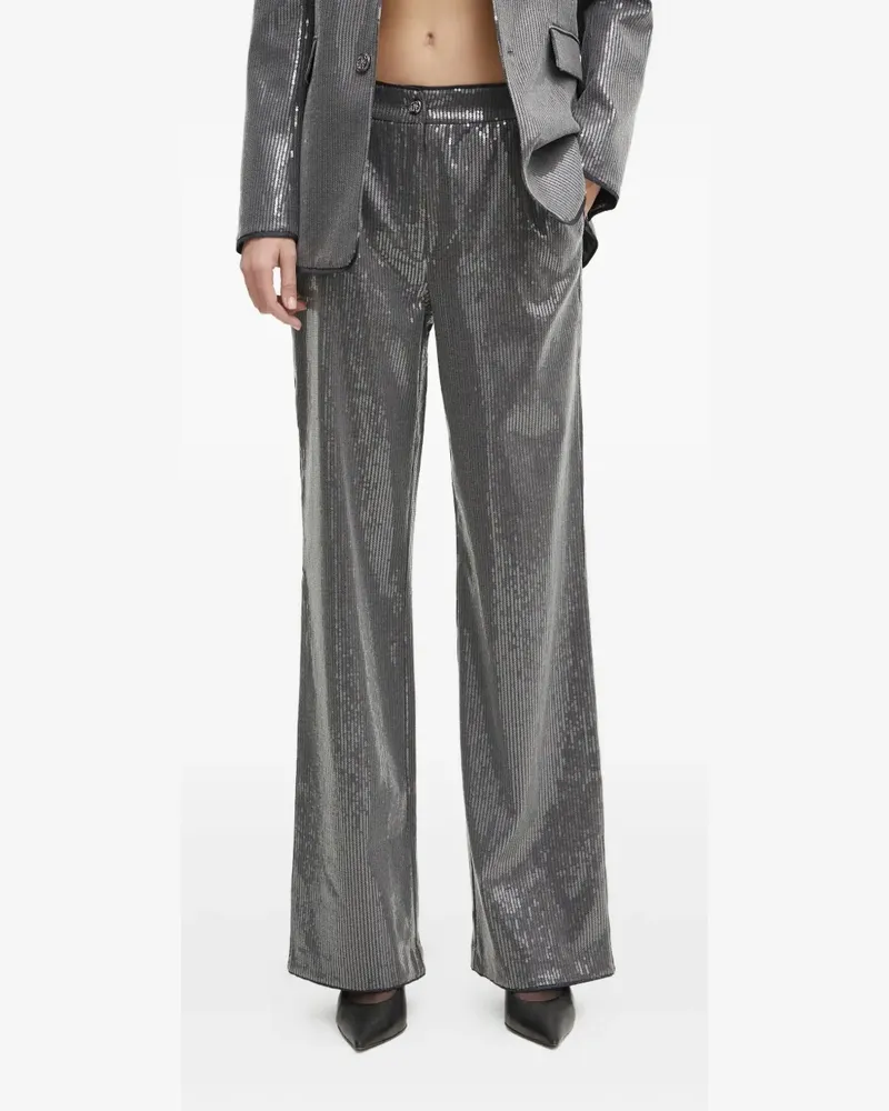 Guess Hose mit Pailletten - Grau Grau