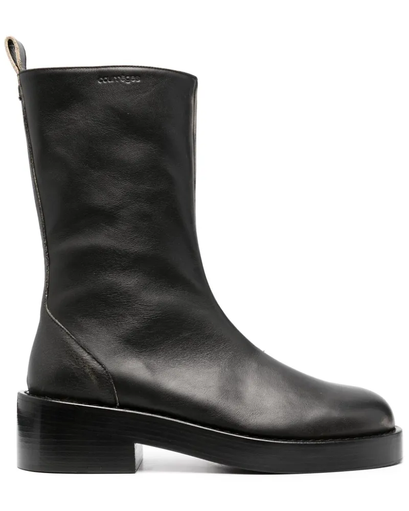 Courrèges Klassische Stiefeletten 55mm Schwarz