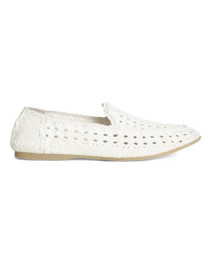Dolce & Gabbana slippers in woven fabric - Weiß Weiß
