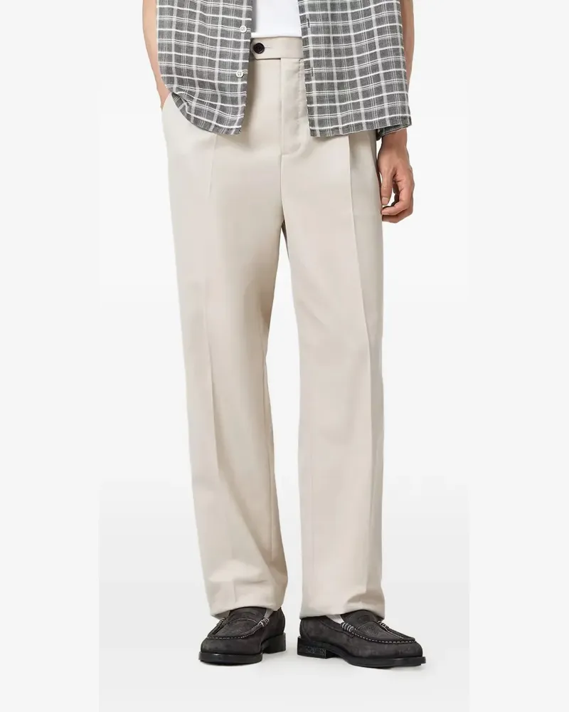 AllSaints Tallis pleated trousers - Nude Nude