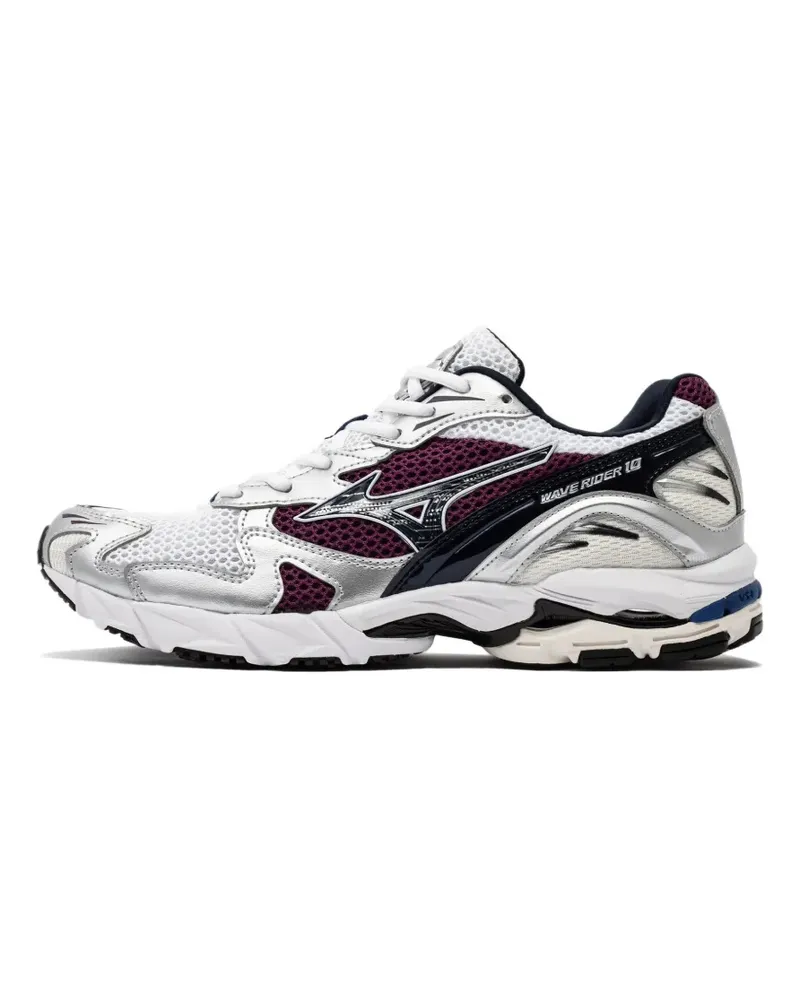 Mizuno Wave Rider Sneakers - Weiß Weiß
