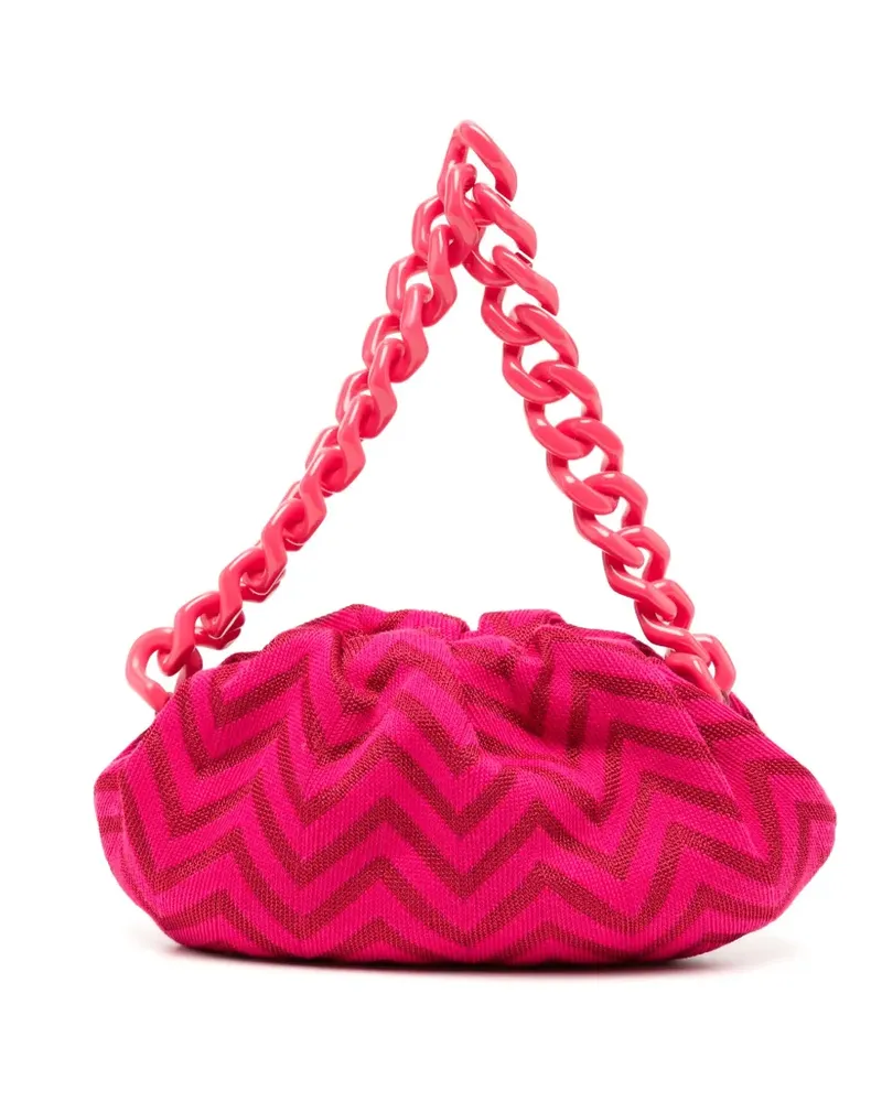 Missoni Tasche mit Zickzackmuster - Rosa Rosa