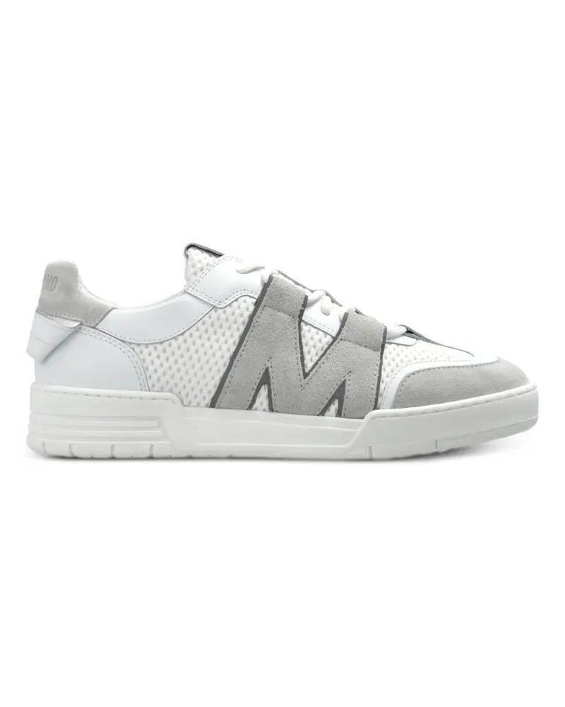 Moschino Sneakers mit Logo-Patch - Weiß Weiß